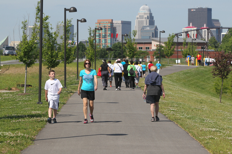 Spring walk in Louisville