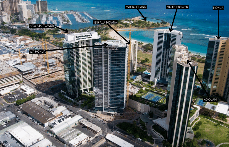 Waihonua Location
