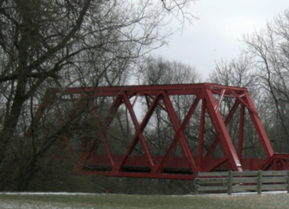 Indianapolis photos Monon Bridge