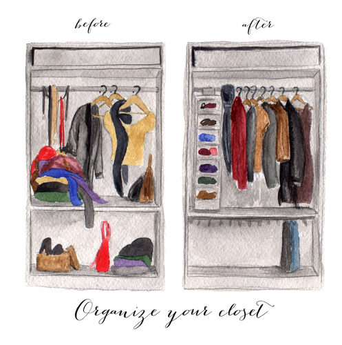 How to Make More Space In Your Closet