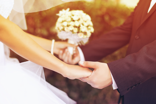 wedding couple