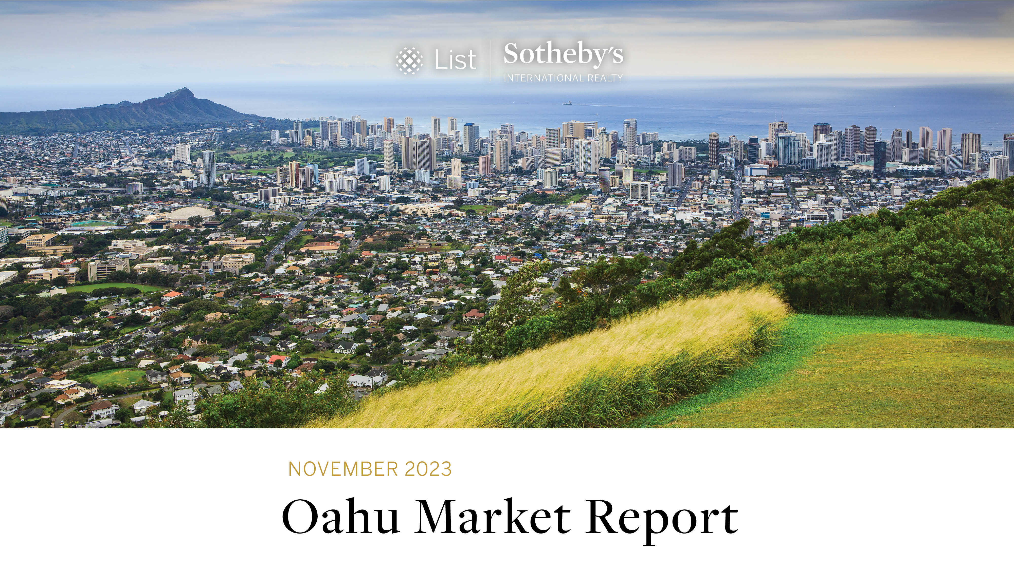 Oahu Real Estate Market Report for November 2023 by List Sotheby's