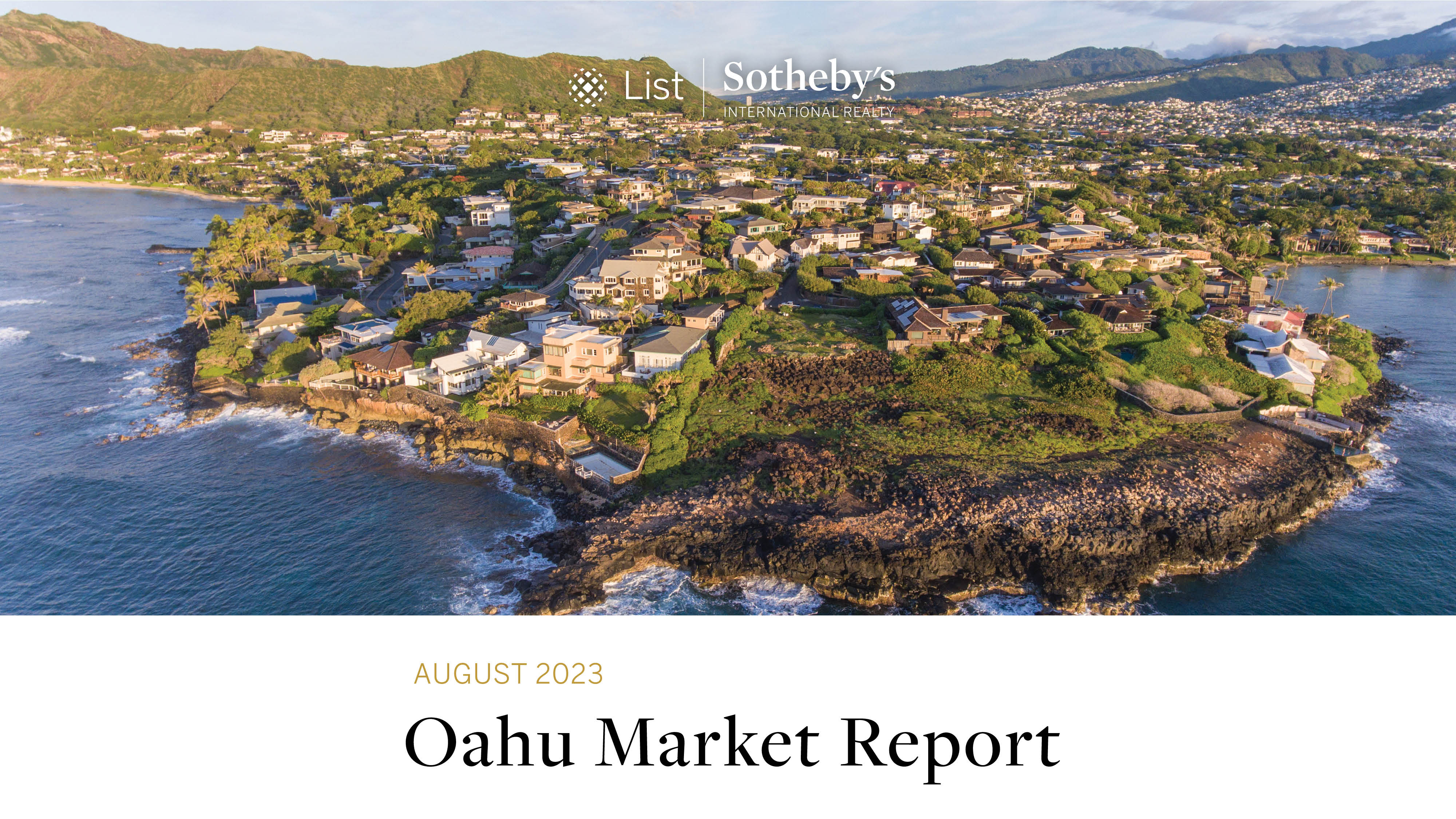Oahu Real Estate Market Stats August 2023 - 1