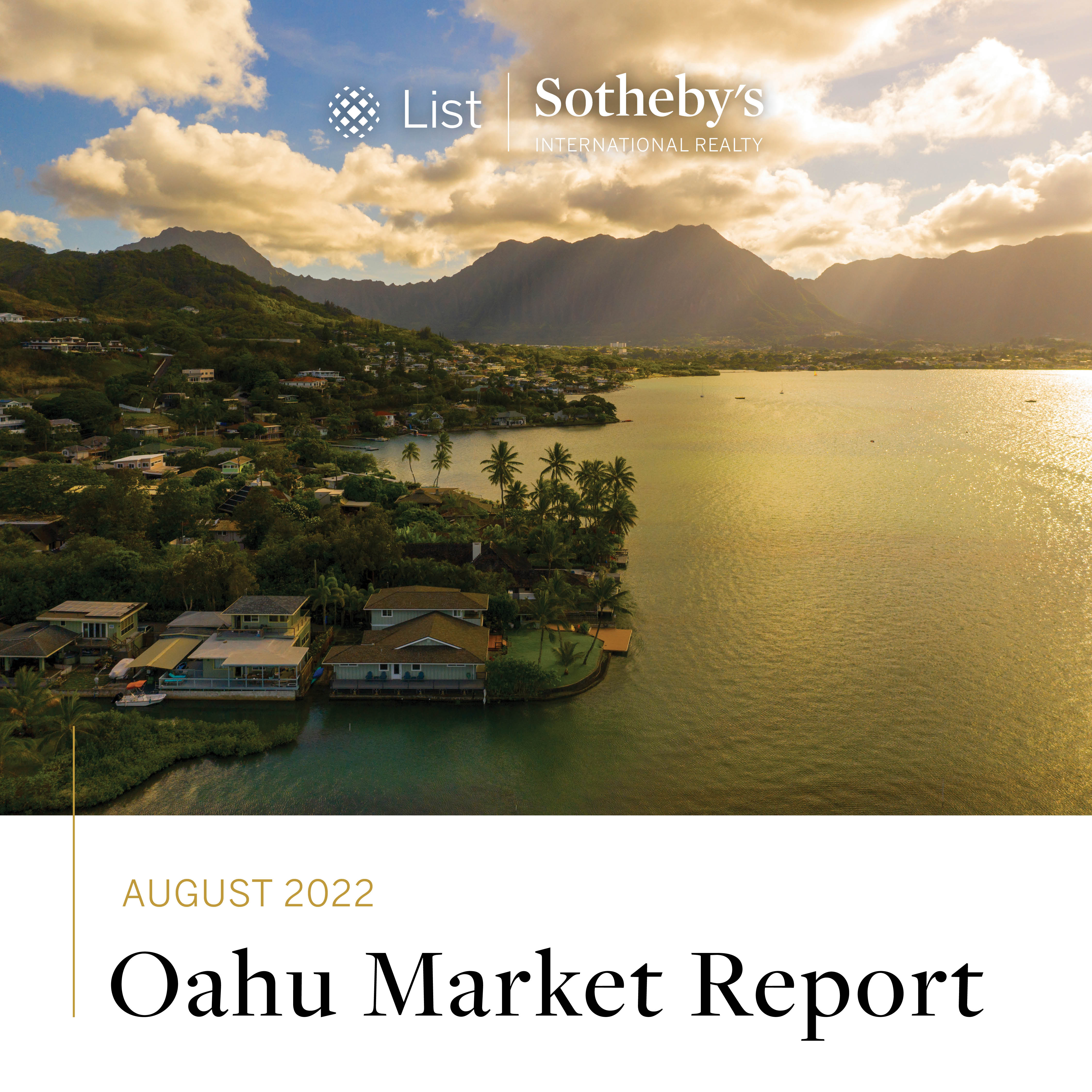 Oahu Market Report August 2022