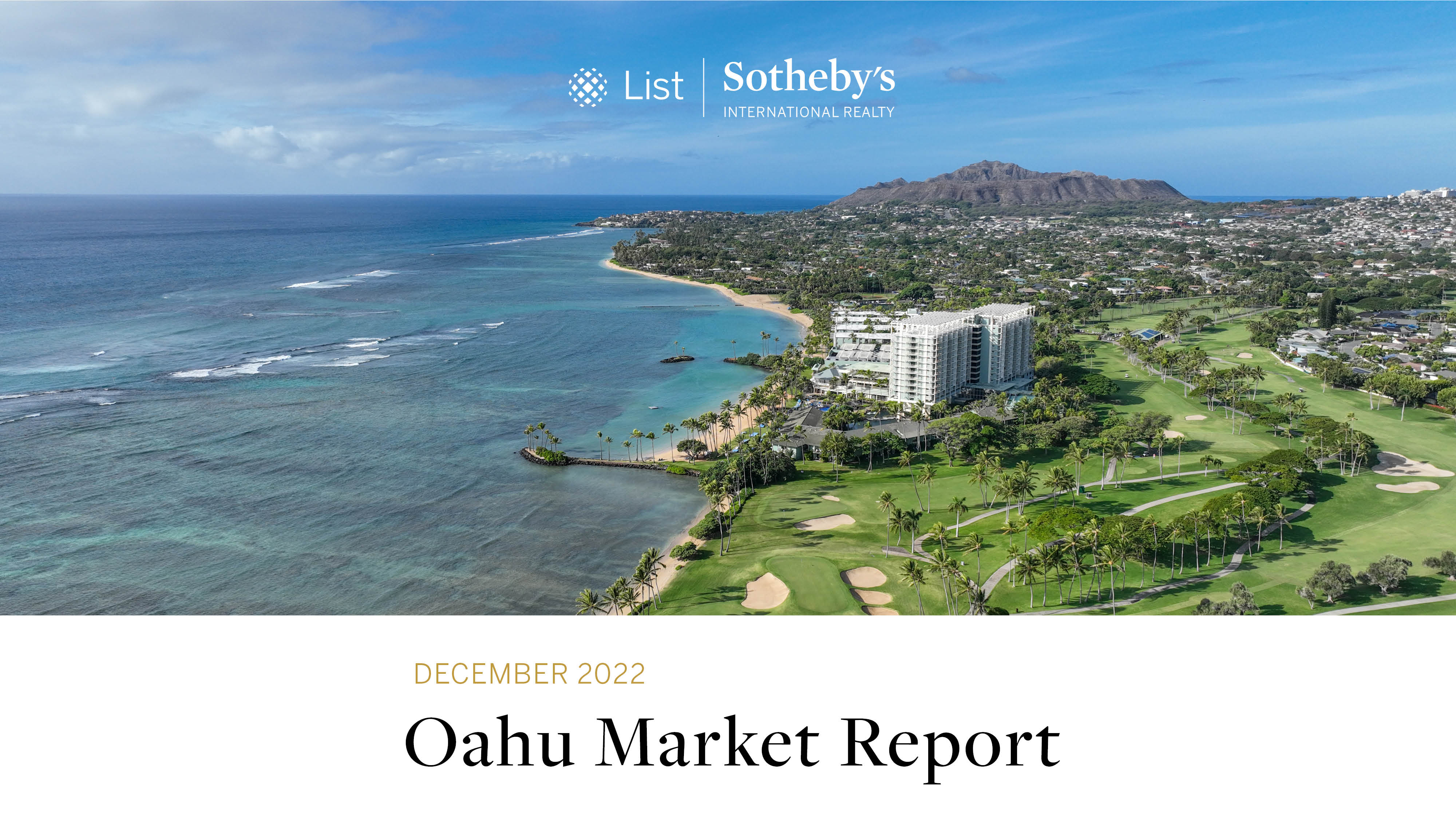 Oahu Real Estate Market Report December 2022