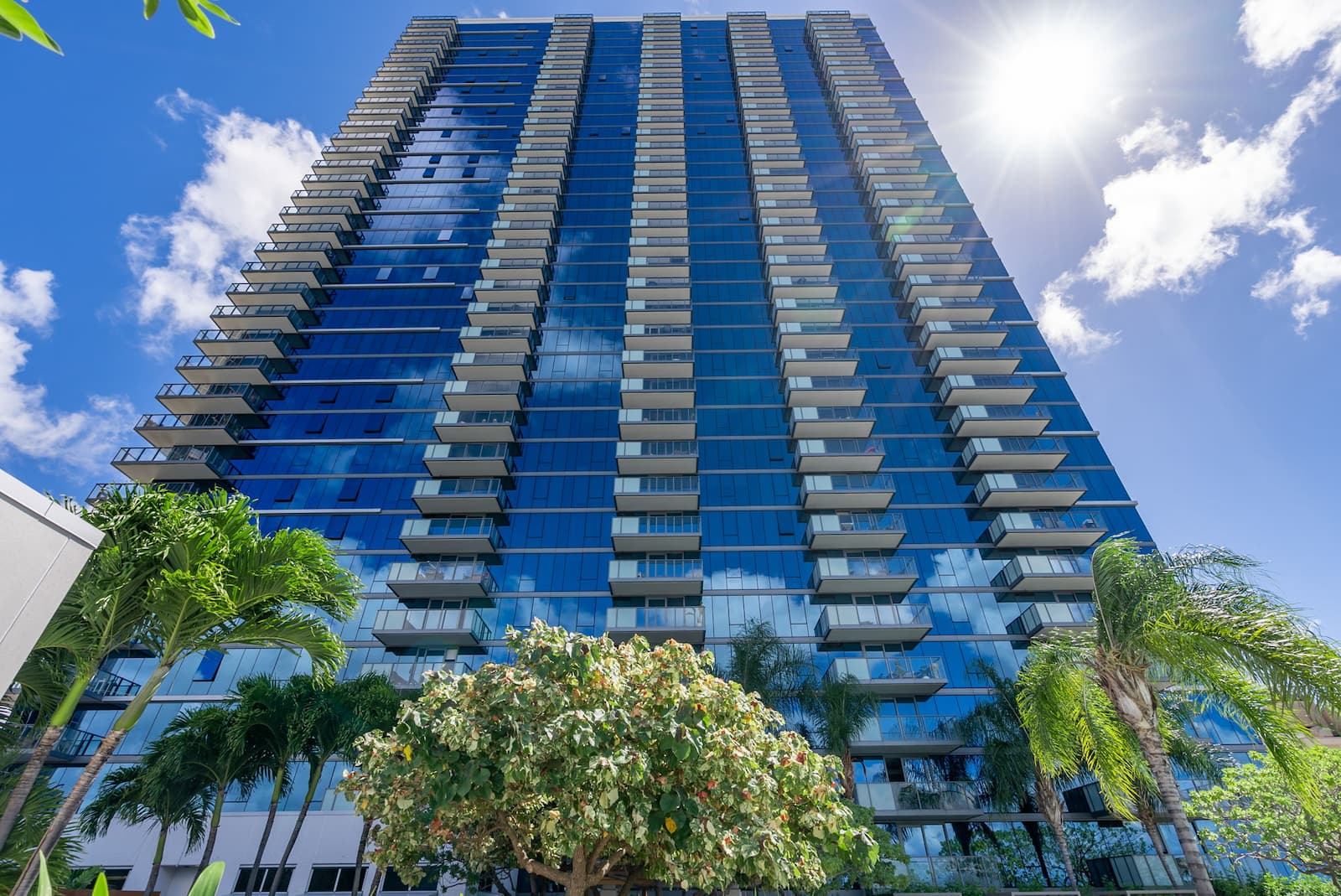 New development condo building on Oahu