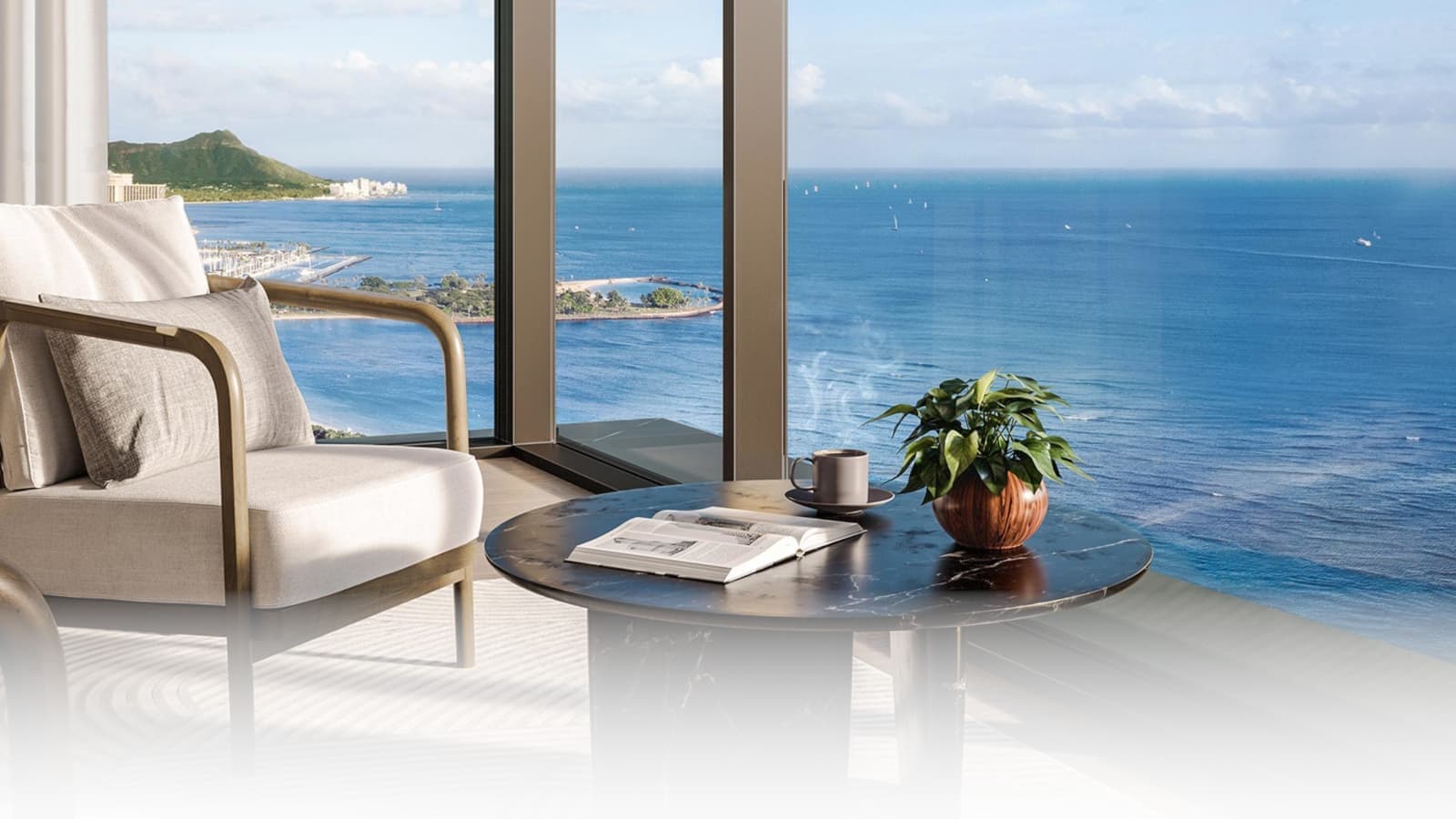 Hawaii New Developments View from a new development rendering