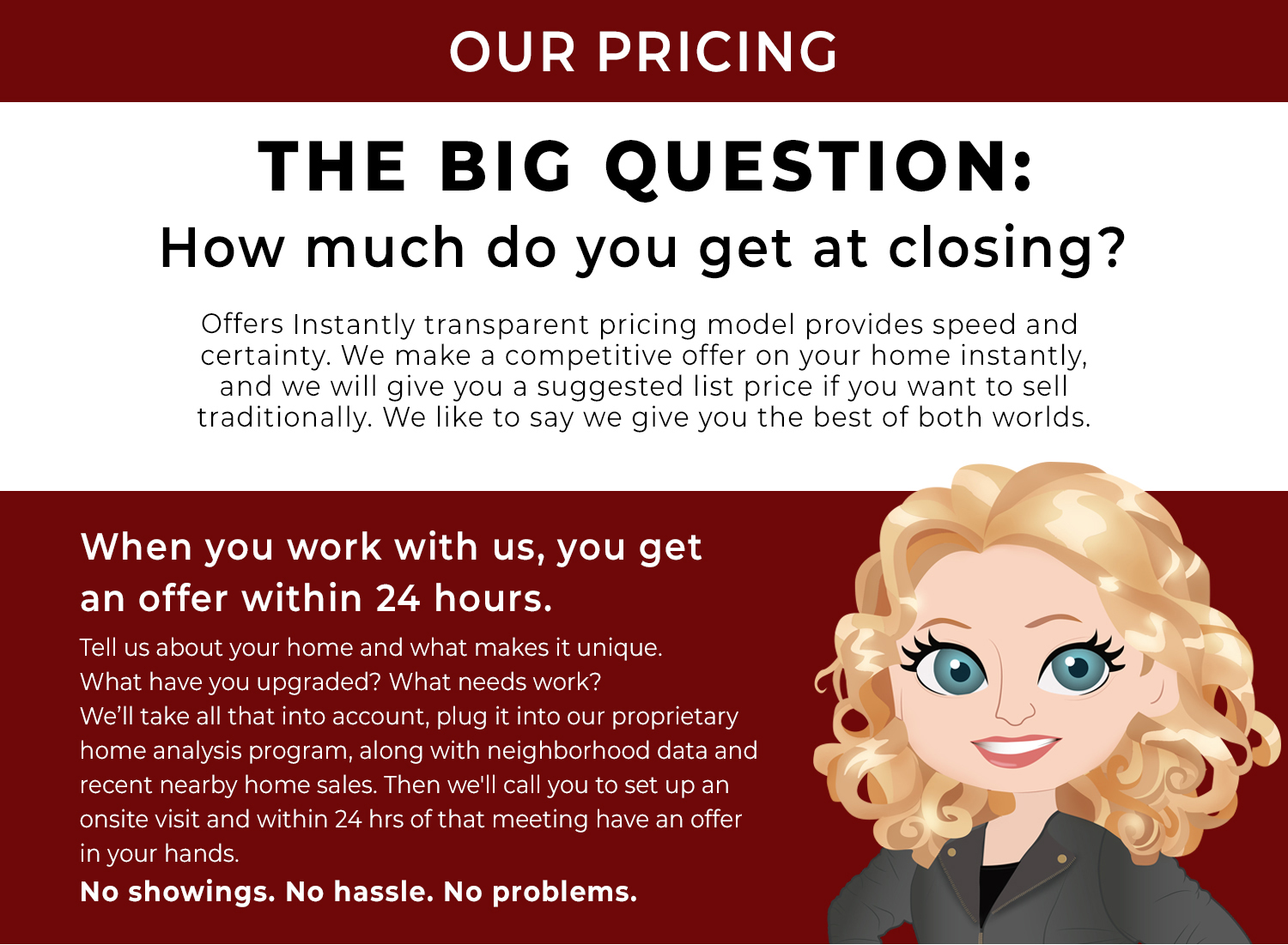 transparent pricing model