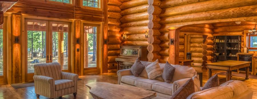 Fully Furnished Log Homes