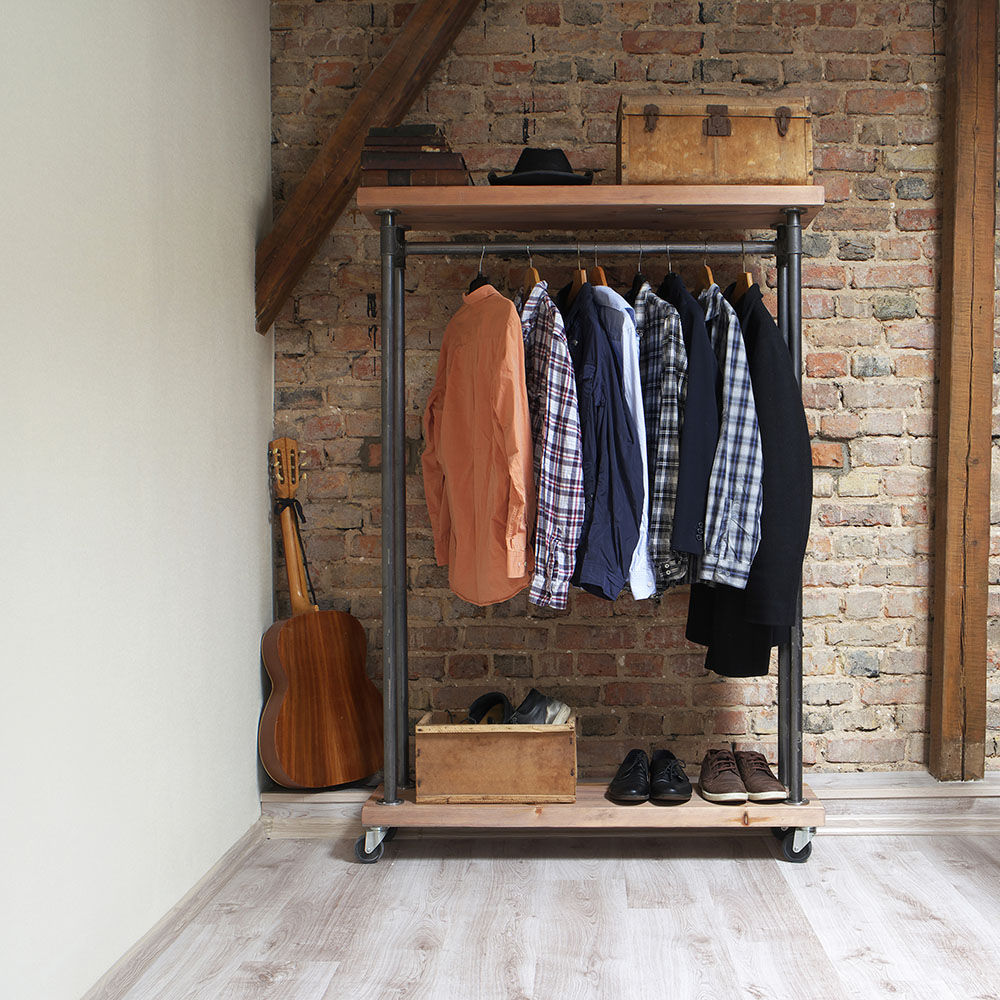 Clothing storage solution for a loft