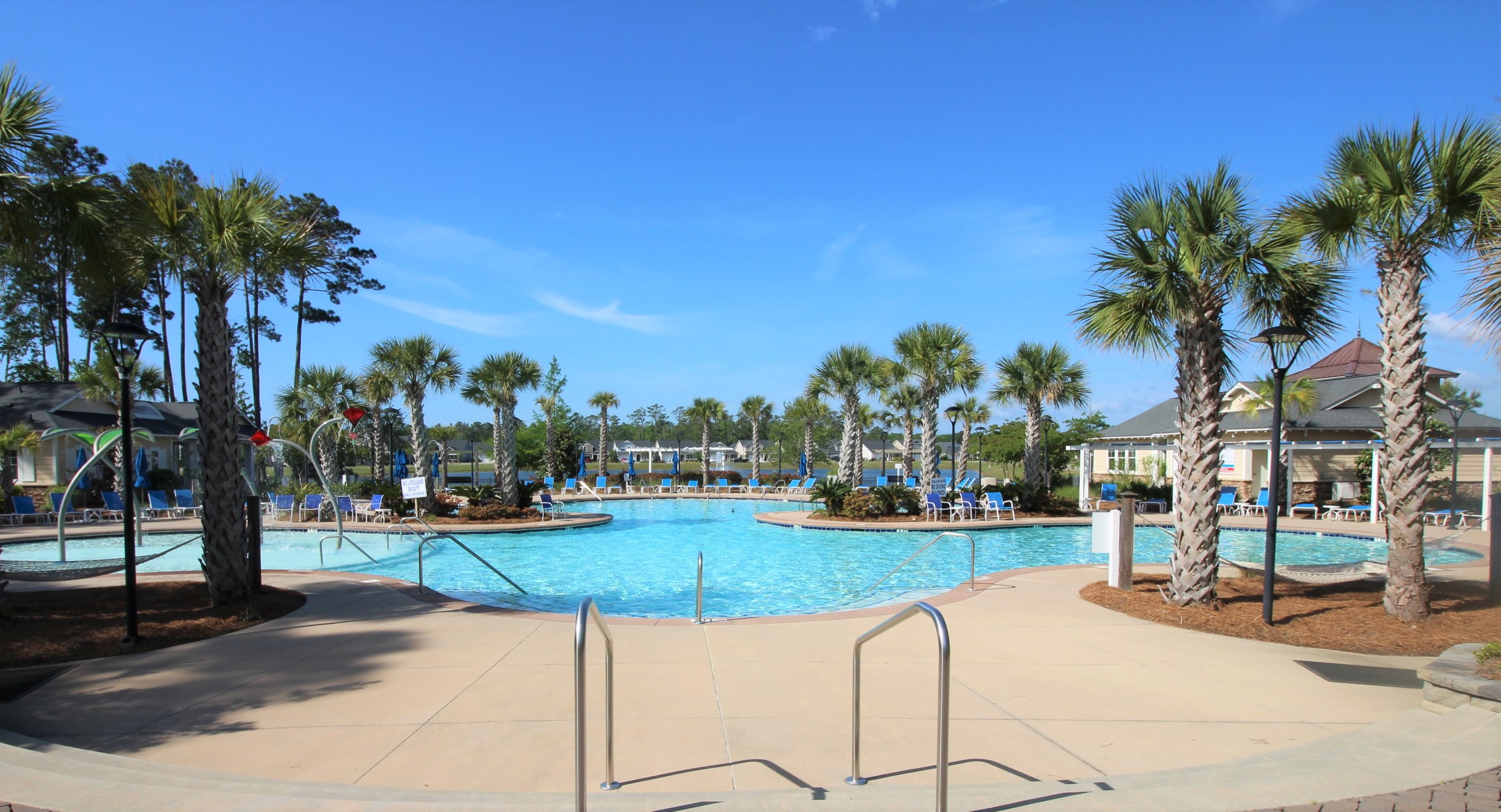 View of the pool at Emmens Preserve in Myrtle Beach