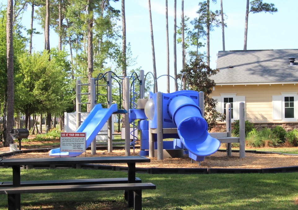 Theplayground at Emmens Preserve, a popular neighborhood in Market Commons in Myrtle Beach
