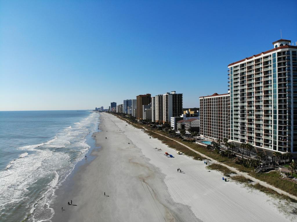 Myrtle Beach skyline showing reasons to move to Myrtle Beach