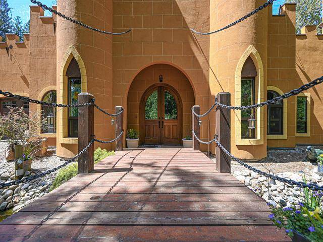 234 Sugar Lake Road Draw bridge approaching front door of BC castle