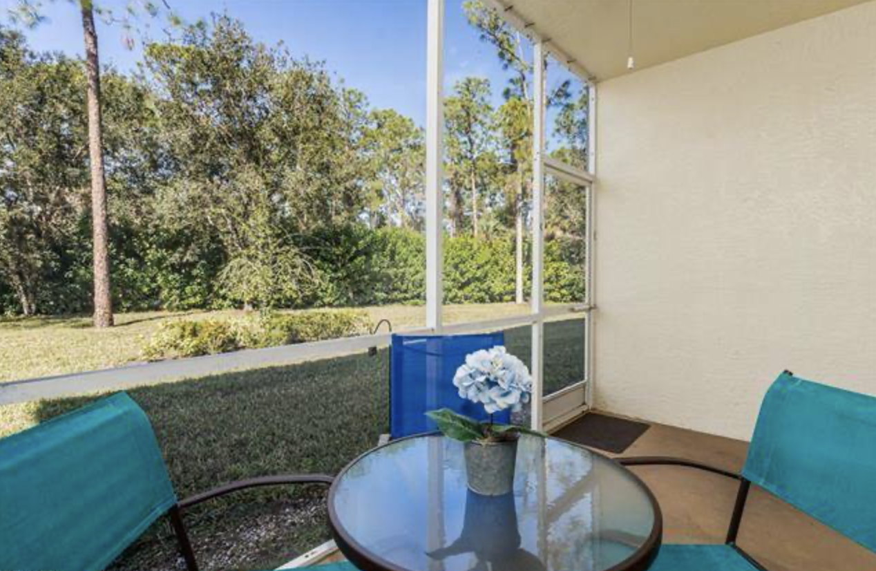 Fort Myers Investment Property Patio