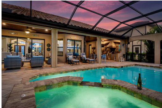 Relax and unwind in this Fiddlers Creek Pool home