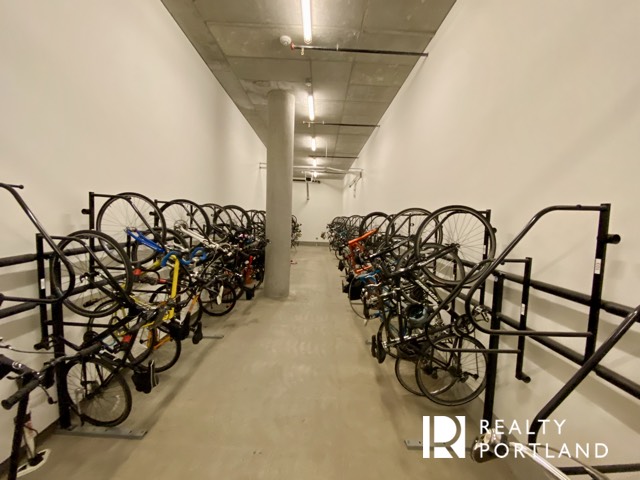 Secure bike storage at The Cosmopolitan
