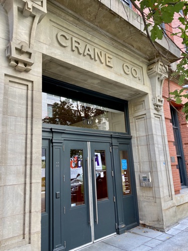 Entrance to Crane Lofts