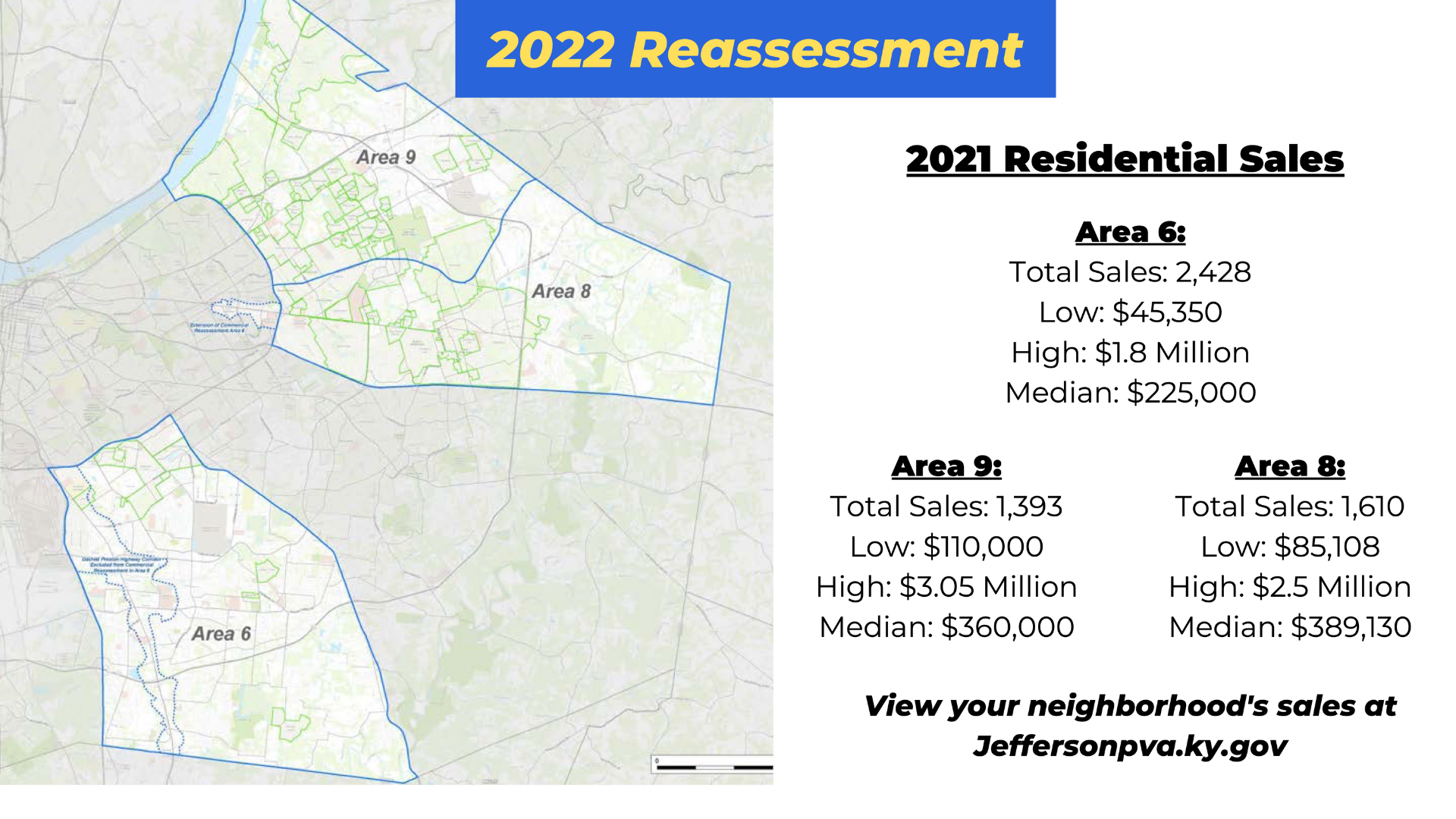 2022 reassessment areas map