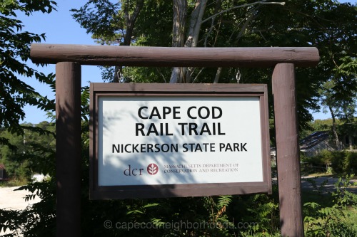 cape cod rail trail sign