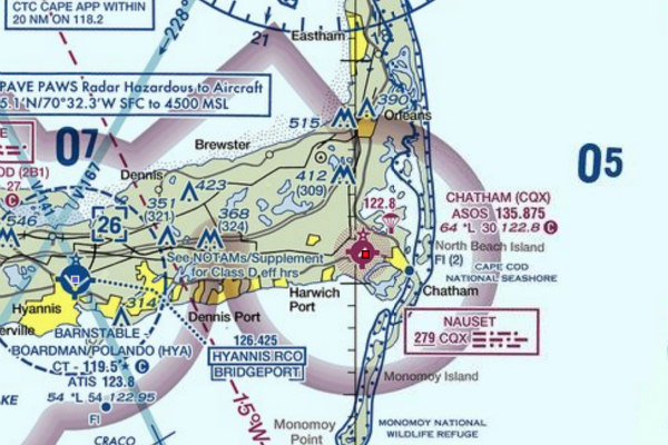 chatham airport map