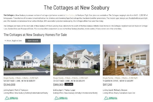 cottages at new seabury - mashpee ma