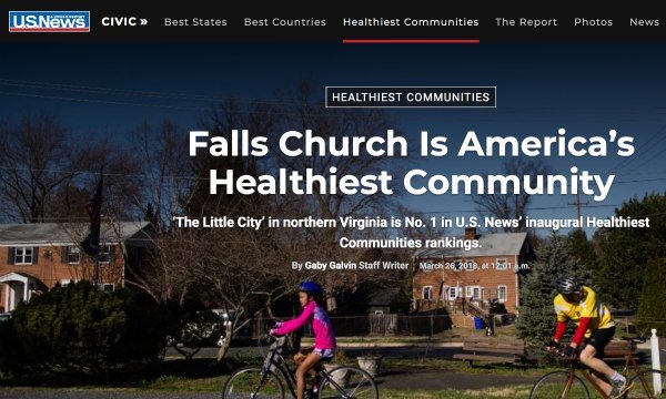 falls church healthiest in nation