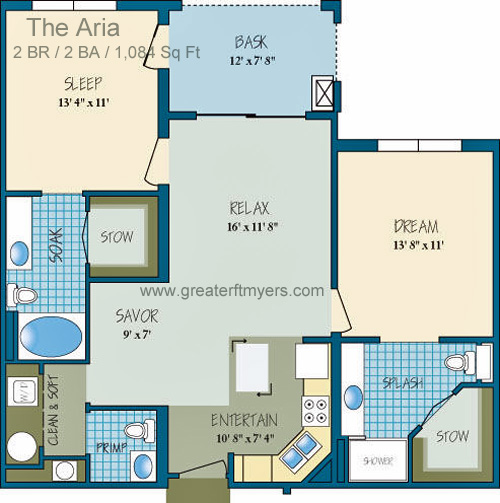 Alta Mar Floor Plans - Fort Myers High-rise Condos