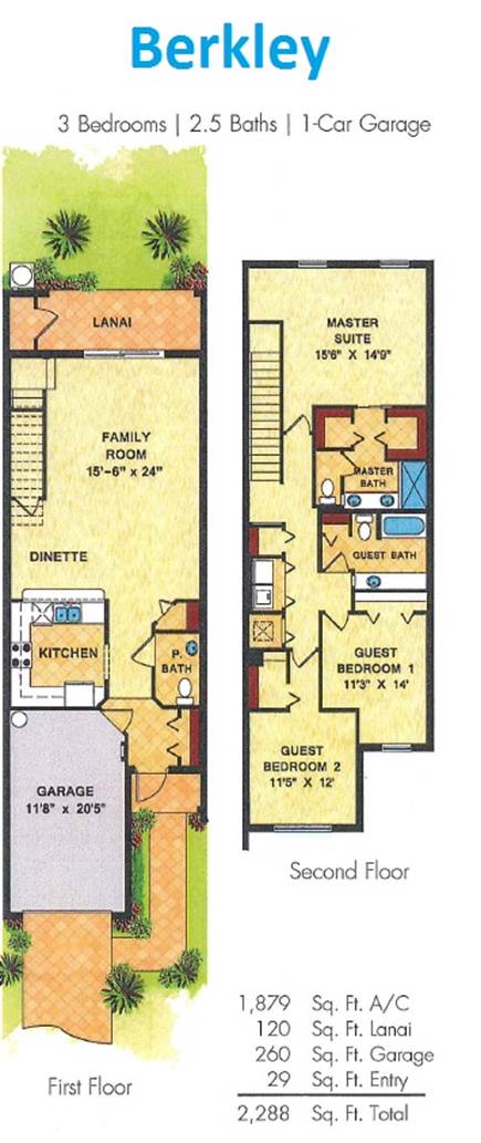 berkley floor plan summerlin place fort myers