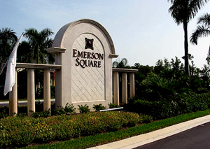 emerson square sign
