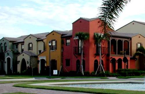 Paseo, a Mediterranean themed community in Fort Myers, Florida