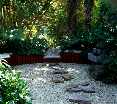 Sanibel Zen garden