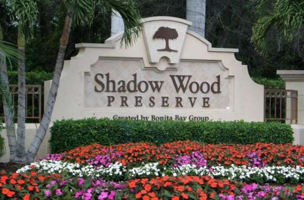 shadow wood preserve sign