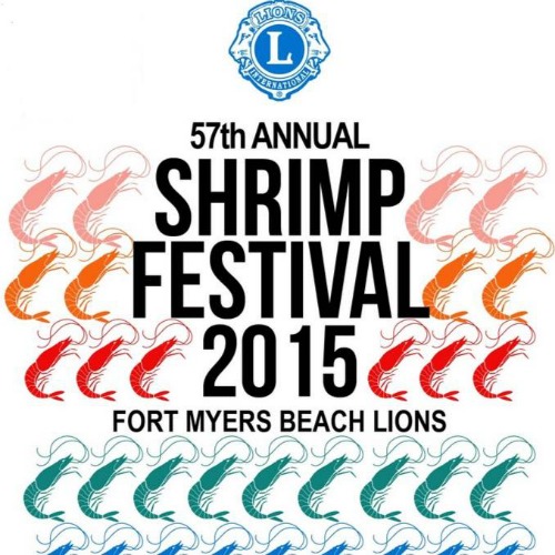 fort myers beach shrimp festival poster