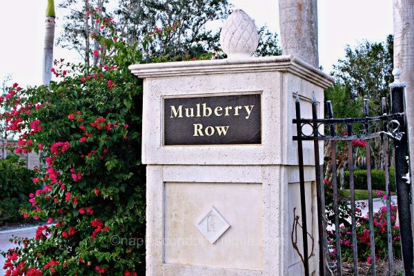 mulberry row at fiddlers creek - naples fl