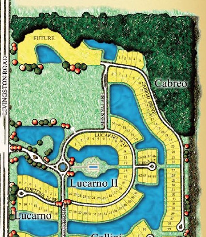 cabreo at mediterra site plan