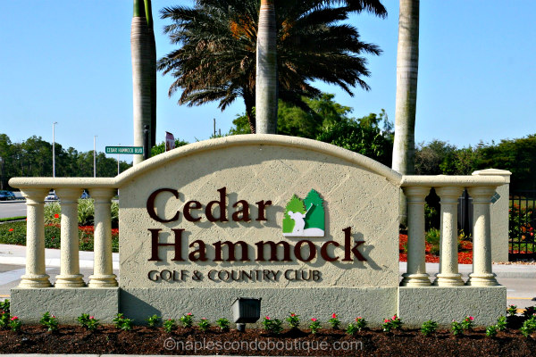 Cedar Hammock County Club  Naples Real Estate
