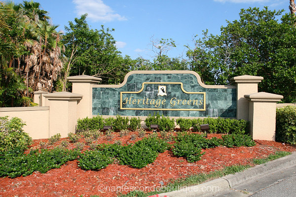 Heritage Greens Naples Real Estate