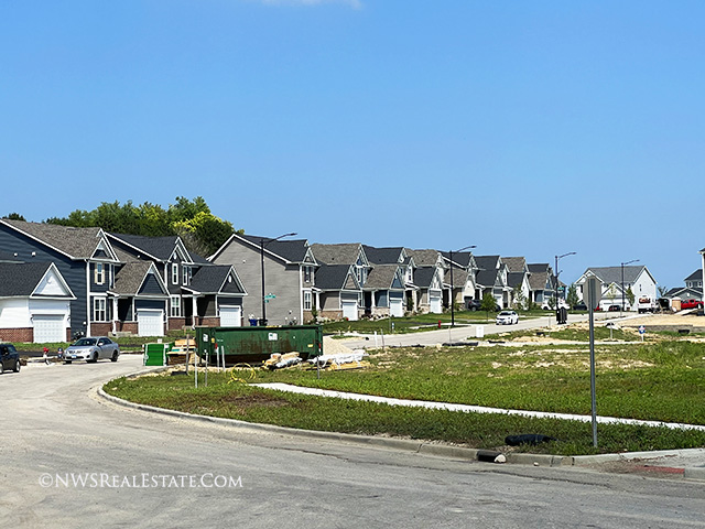 Trails of Woods Creek homes in Algonquin, IL