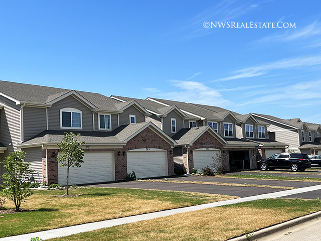 West Lake Townhome Subdivision in Cary, IL