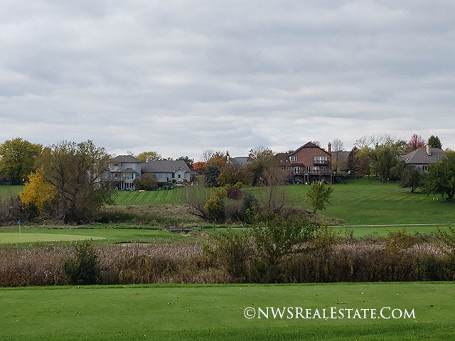Homes on Redtail Golf Course in Lakewood, IL