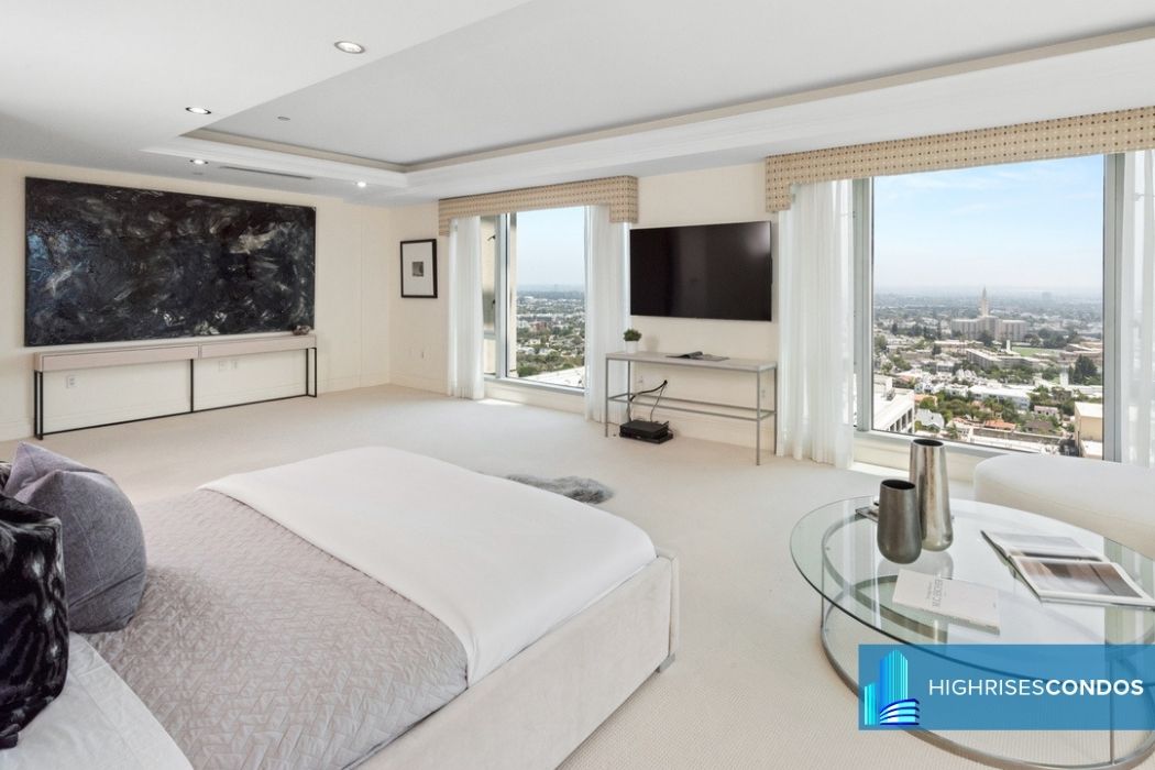 The Remington Condos - Bed Room - 10727 Wilshire Blvd Los Angeles, CA 90024