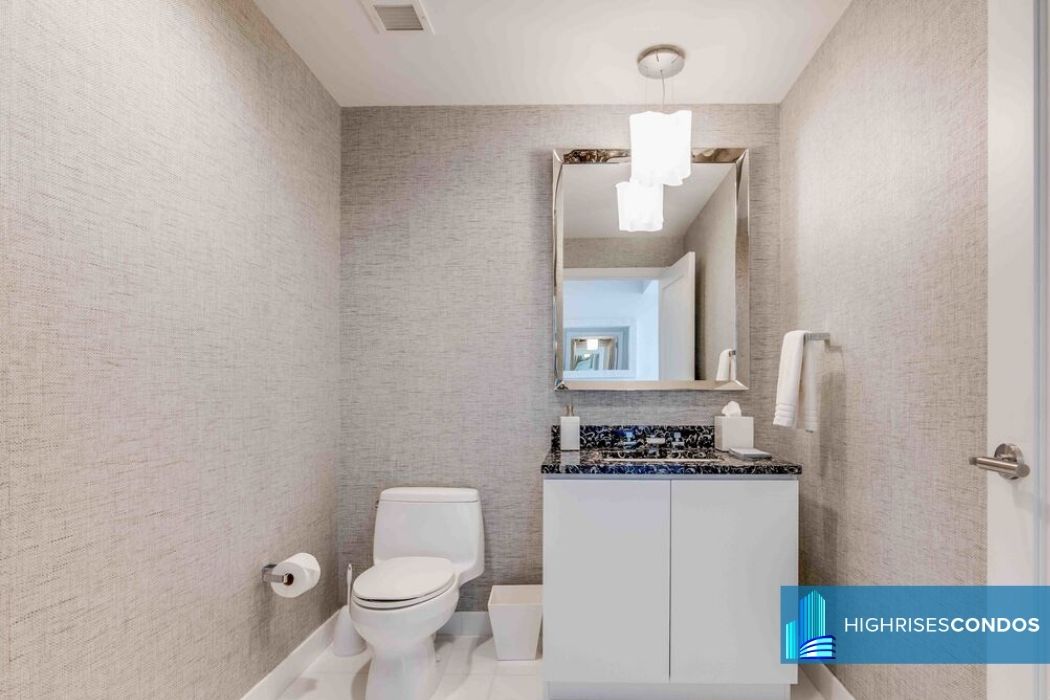 900 W Olympic Blvd - Ritz Carlton Condos - Toilet - High Rises Condos
