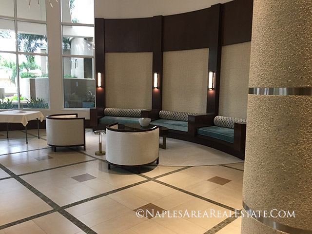 Azure condos common area bonita bay