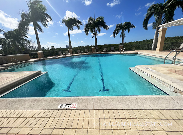 Palermo pool area Colony at Pelican Landing