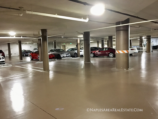 Estancia Condos Bonita Bay Underbuilding Parking Garage