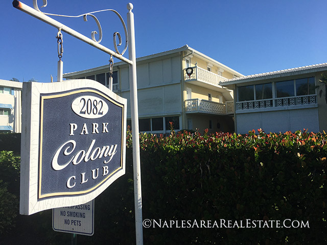 Park Colony Club-condo-building-near-beach-moorings-naples