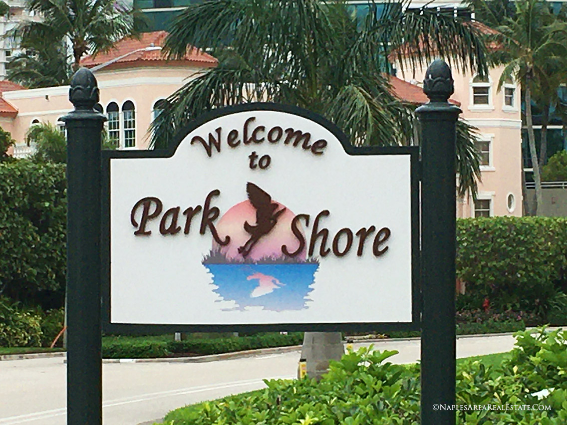 Park-shore-sign