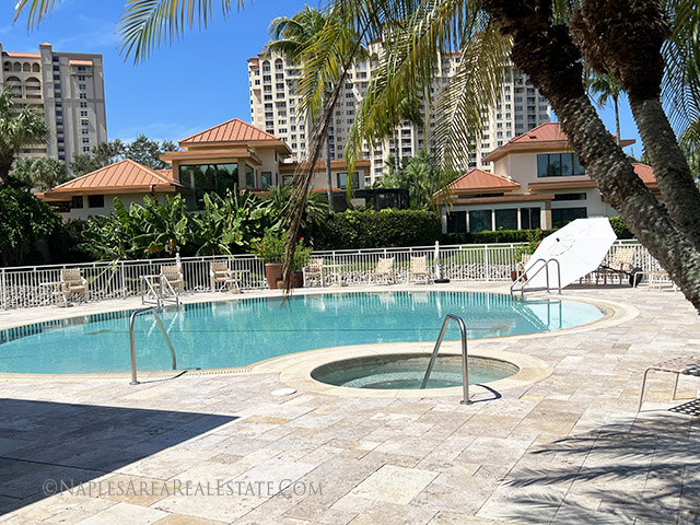 Interlachen pool pelican bay naples