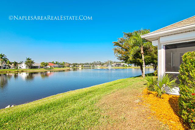 Villas at timber lake lakefront view fountain lakes estero, fl